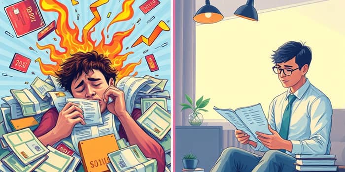 Empréstimo Pessoal x Crédito Rotativo: Qual é o Menor Vilão?